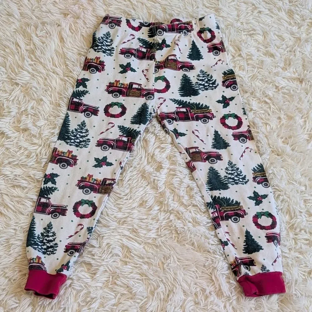 Christmas Truck Boys Size 3T Snug Fit Long Sleeve Pajamas The Children's Place
